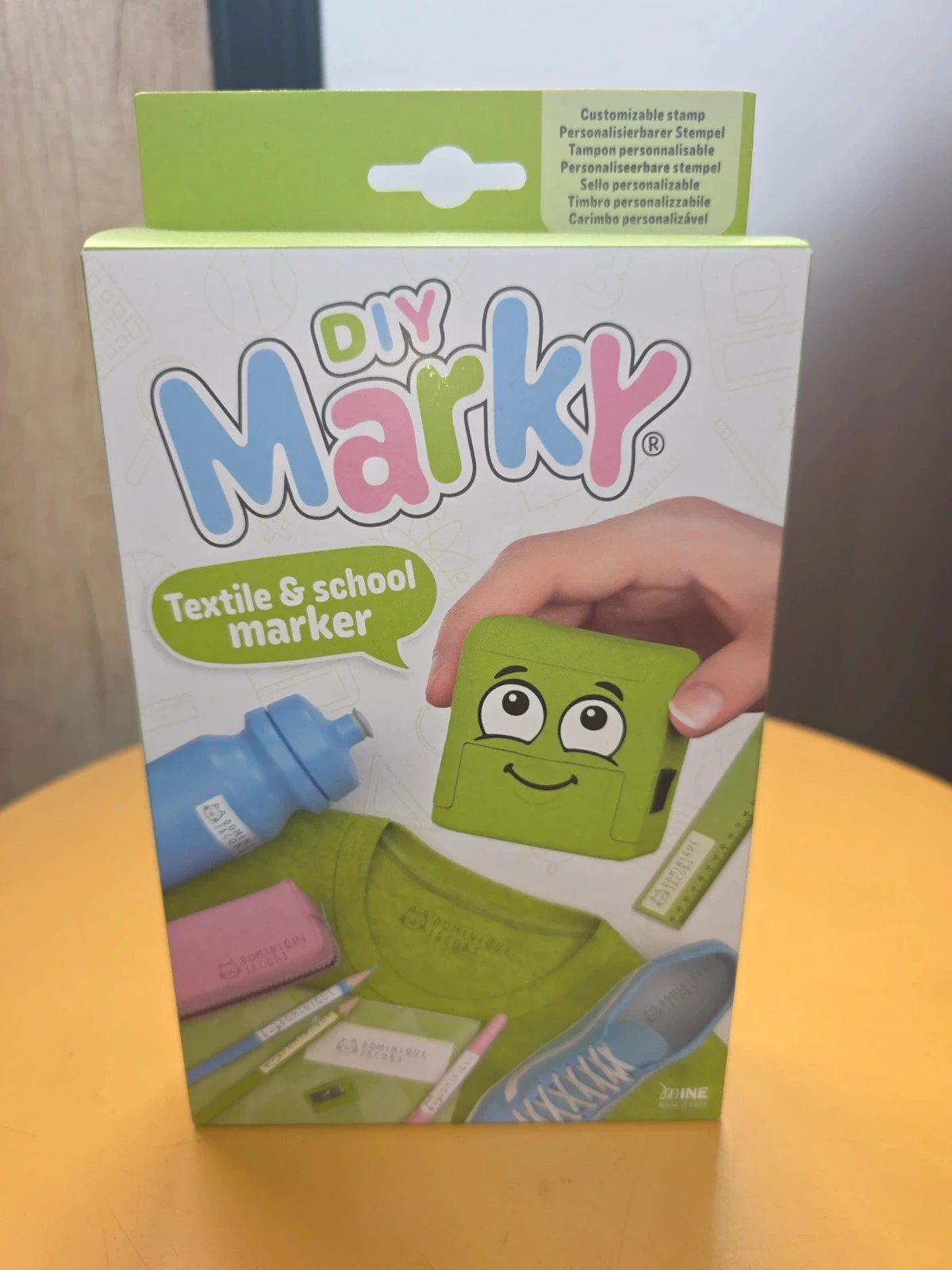 Tampon avec encre noir intégrée - Diy Marky